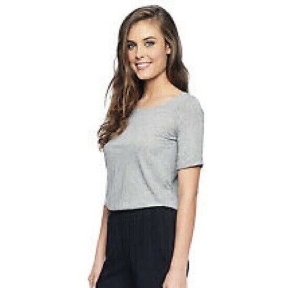 SPLENDID Jumpsuit Mixed Materials Media Colorblock Blouson Gray & Black Large - Picture 6 of 13